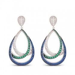Pendientes plata Luxenter