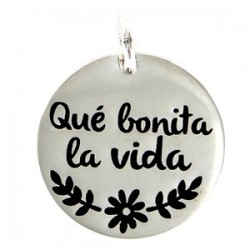 Colgante My Life plata